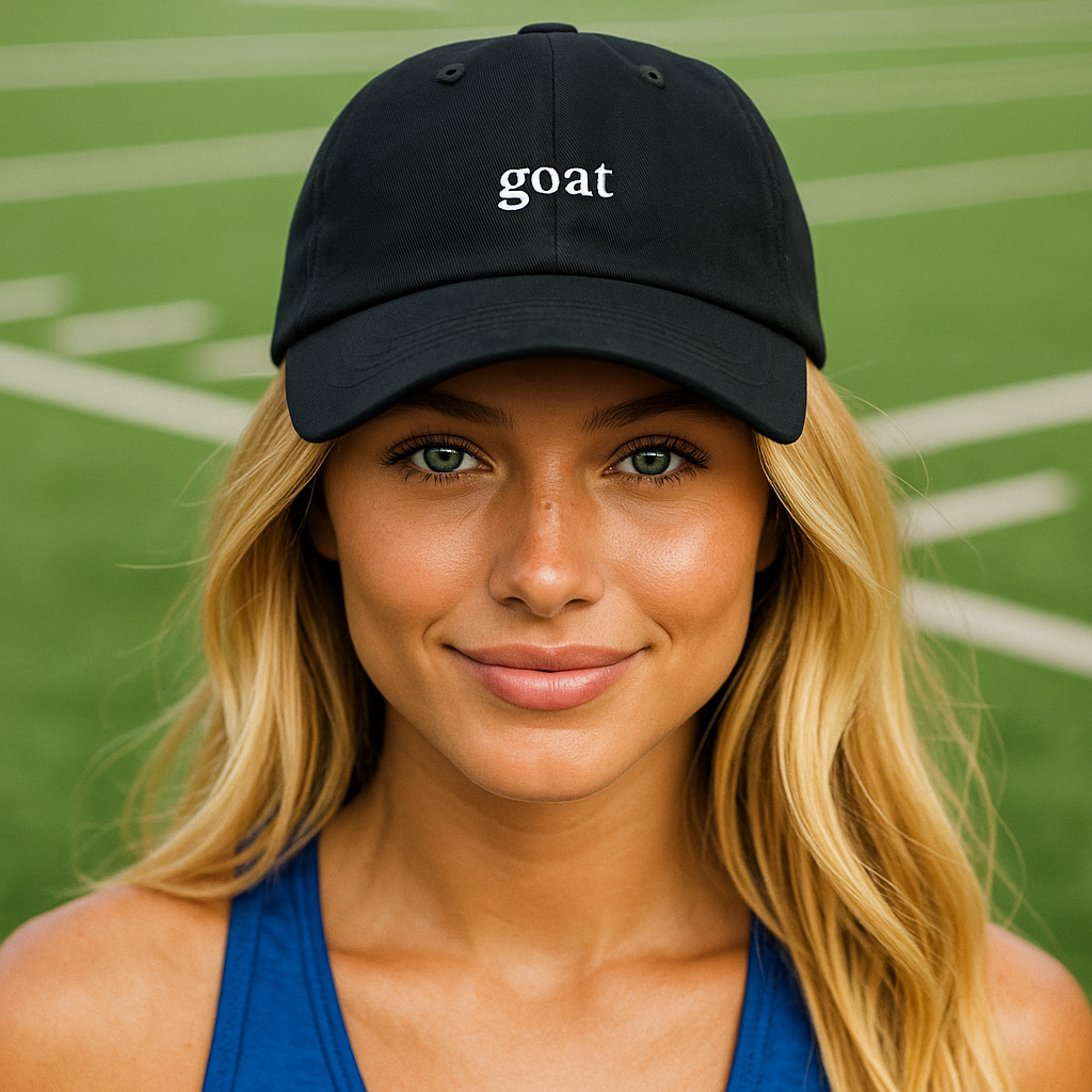 Goat Hat - Greatest of All Time Baseball Cap
