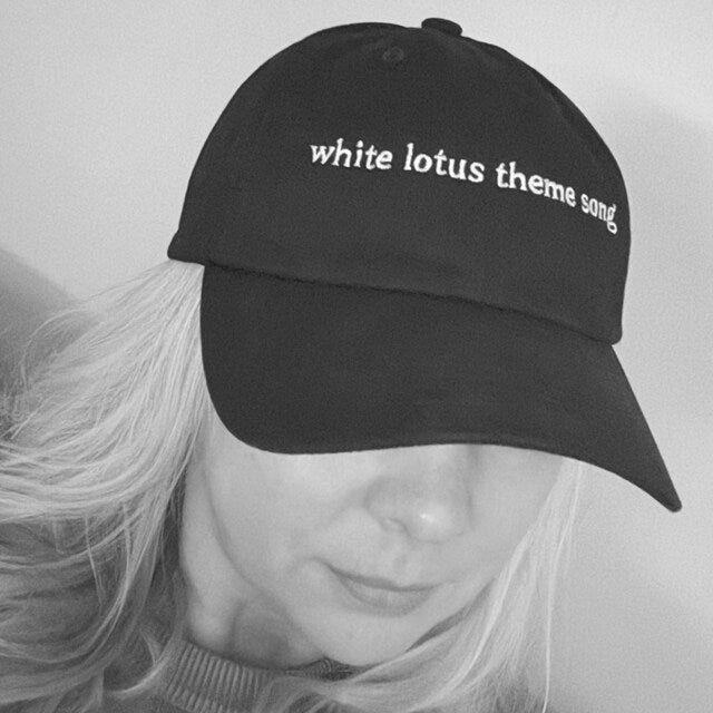 White Lotus Theme Song Hat