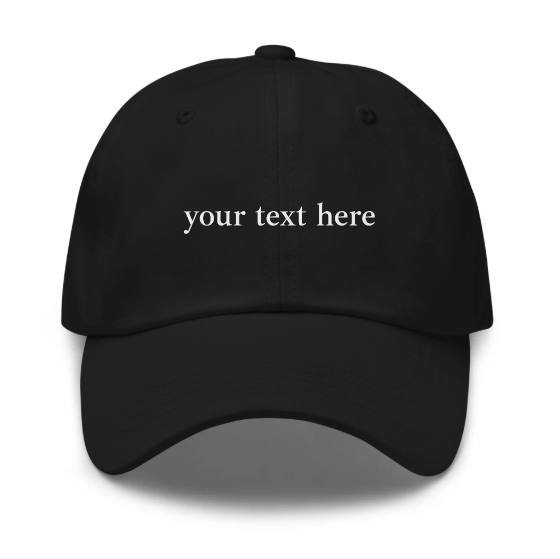 Custom Hat - Custom Embroidered Hats