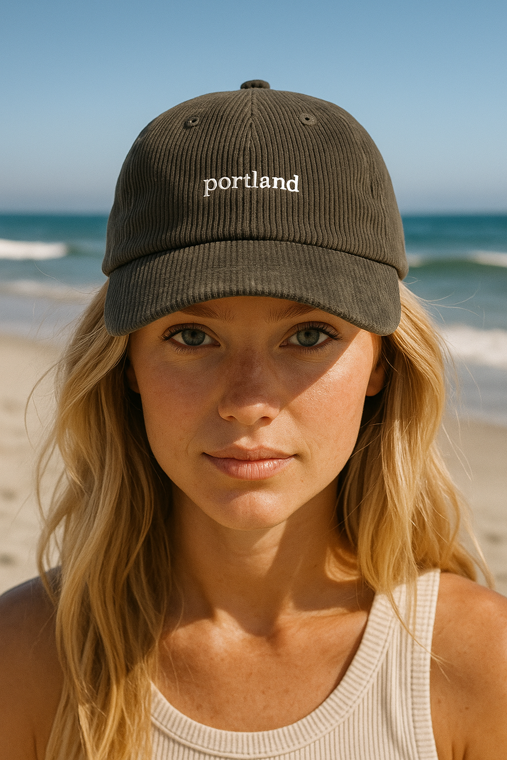 Portland Oregon Corduroy Hat